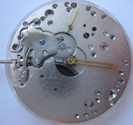 Seagull 3620 (Unitas 6498 compatible) calibre - dial side